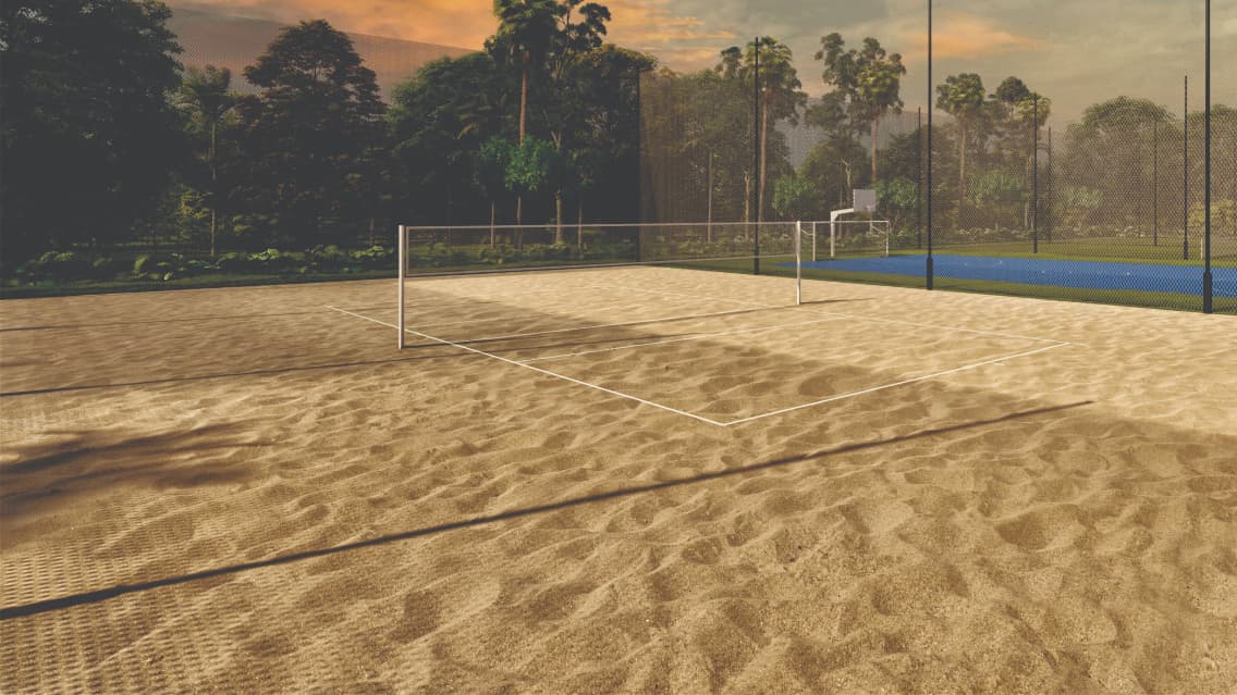 Cancha de voleyplaya Monteazul